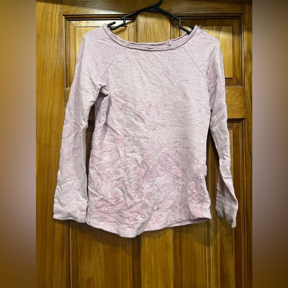 Pink Floral Long Sleeve